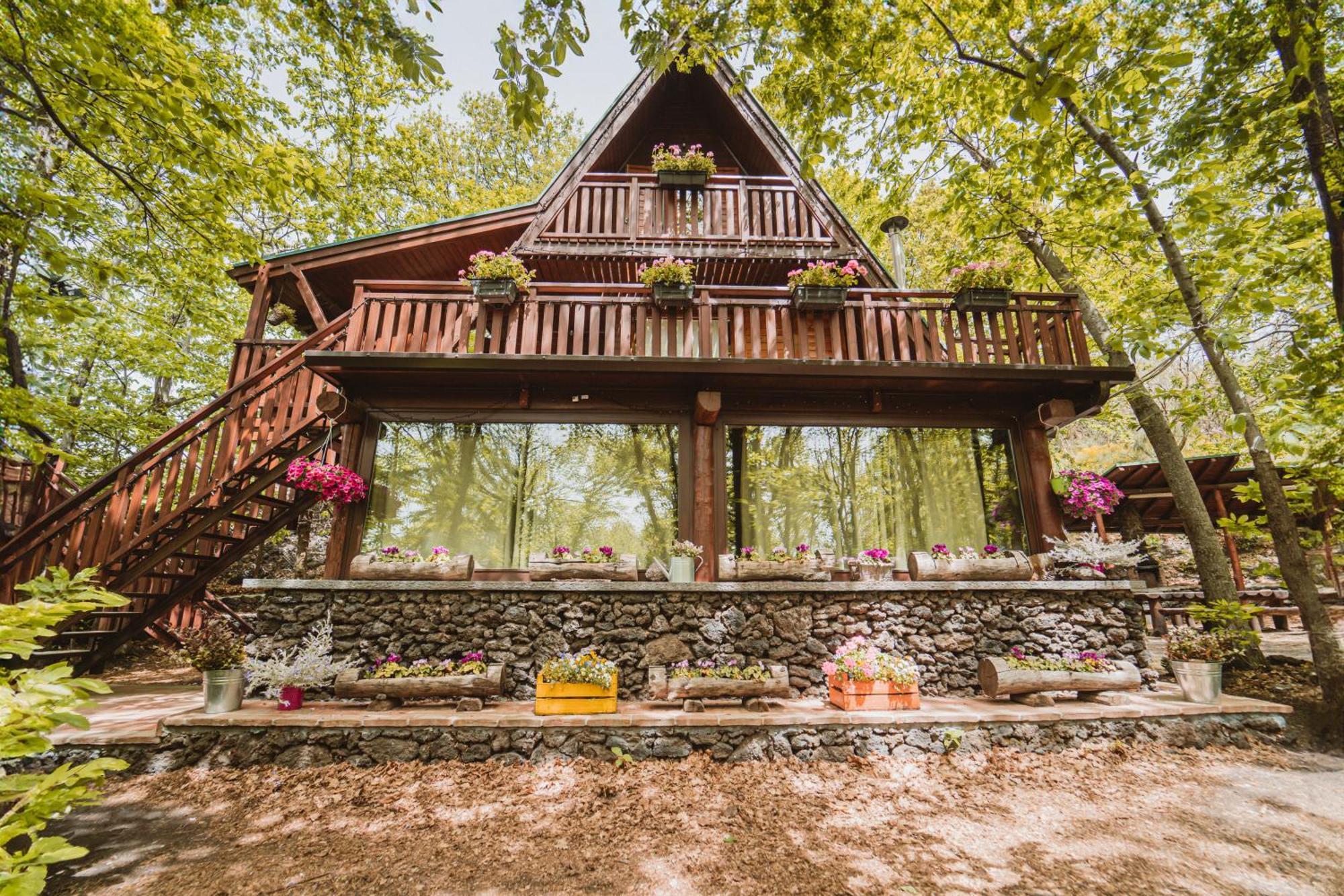 Matilde'S Chalet Etna Nature House ニコロージ エクステリア 写真