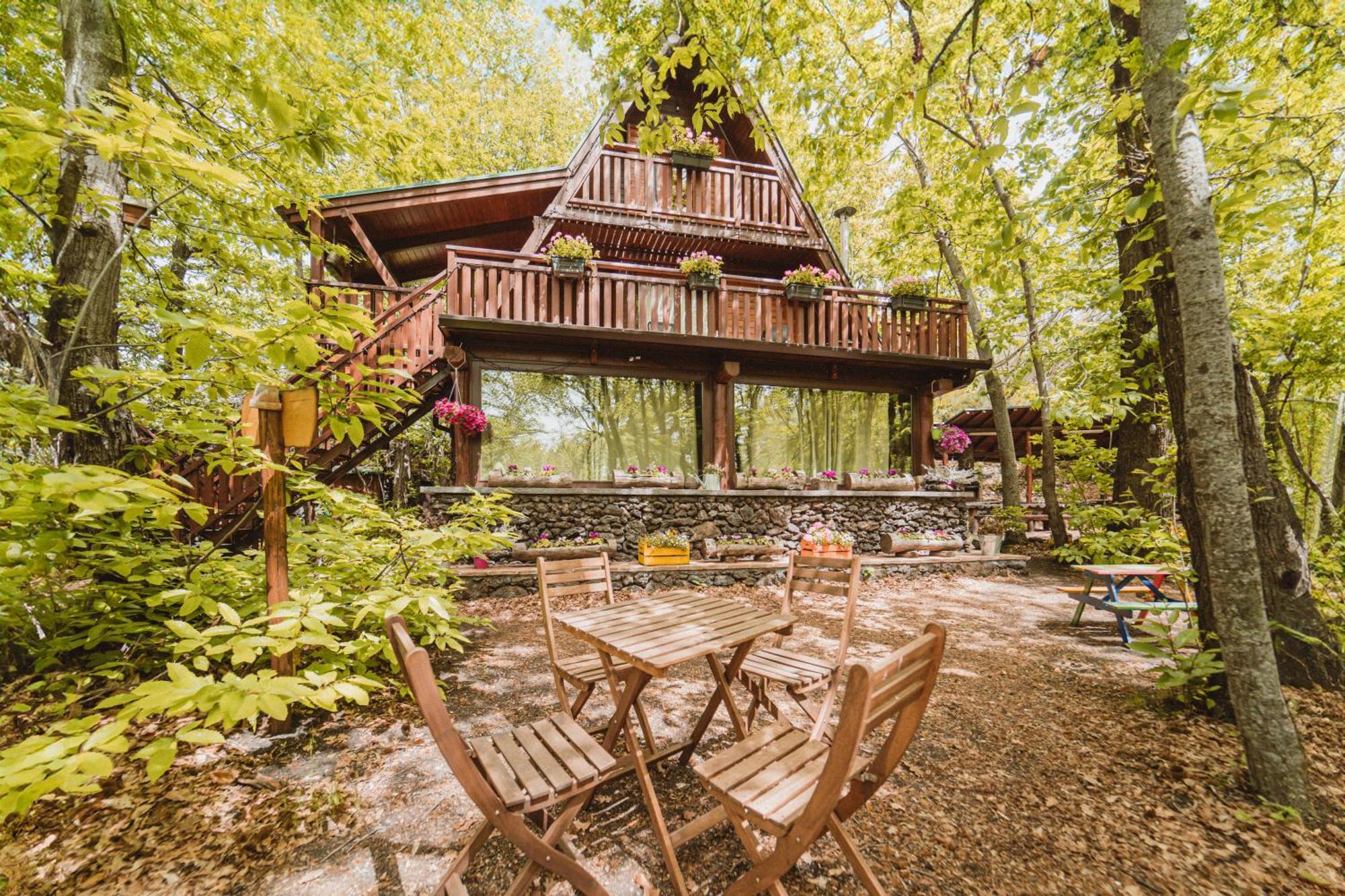 Matilde'S Chalet Etna Nature House ニコロージ エクステリア 写真